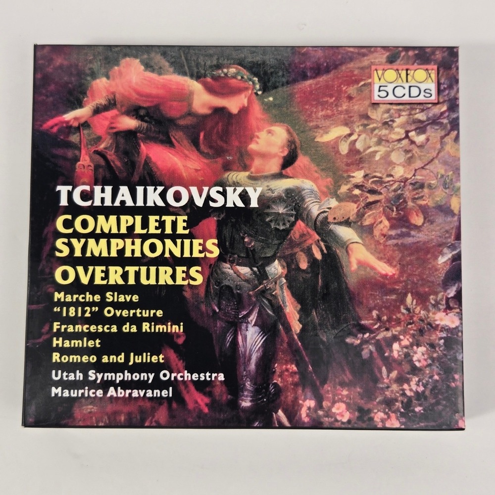 Tchaikovsky - Complete Symphonies 5 CD VoxBox VG+/VG